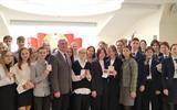 Торжественный приём новых членов Общественного объединения "Белорусский республиканский союз молодежи"